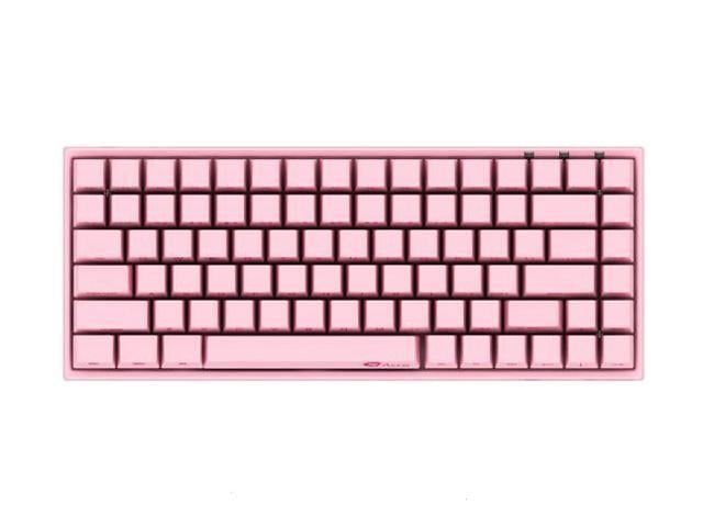 Ducky 3084 Sakura Pink Side Engraved PBT Keycaps 84Keys Mini Design ...