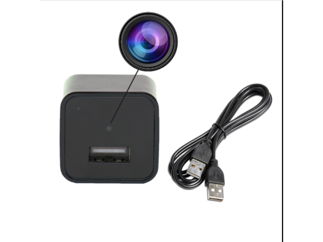 32GB 1080P USB Mini Motion Hidden Wall Charger Camera US Adapter FULL HD Cam