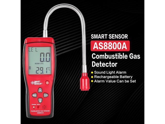AS8800L Portable Flammable Gas Detector Smart Sensor AS8800 Combustible Gas