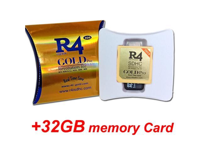 2020 R4i Gold Pro + 32GB Memory Card Combo, R4 Gold RTS R4DS SDHC R4i ...