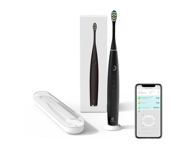 Oclean One Power Rechargeable Sonic Smart Toothbrush, Pressure Sensor, 60 Days Battery life, Travel Case Included