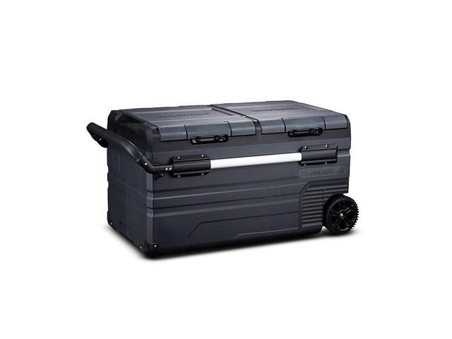 New Newair Npr080Ga00 80 Quart Portable Electric Cooler With 4 Battery Protection Modes, Dual Zone Fridge, Freezer Storage And Handle