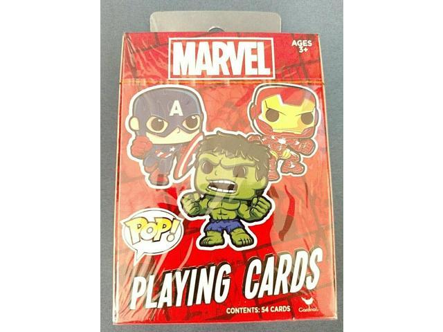 marvel funko pop playing cards