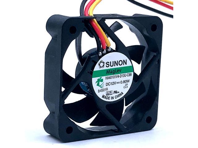 silent quiet 40mm fan Sunon HA40101V4-D13U-C99 DC12V 0.80W 4CM 4010 TV ...