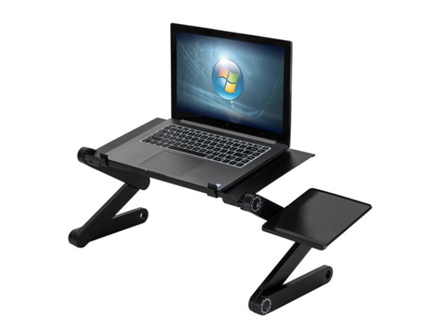 amazonbasics adjustable laptop stand