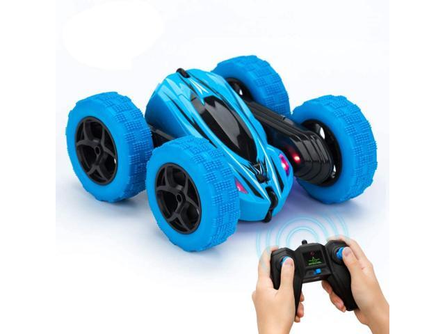 RC Cars for Kids Remote Control Car 360 Rotating 4WD Off Road Double Sided Rotating Tumbling - 2.4Ghz High Speed Rock Crawler Vehicle with Headlights Children Birthday Gifts RC Car for Kids
