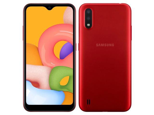 Samsung Galaxy A01 Lite SM-A015F (16GB) Factory GSM Unlocked International Version 4G LTE - Red ...