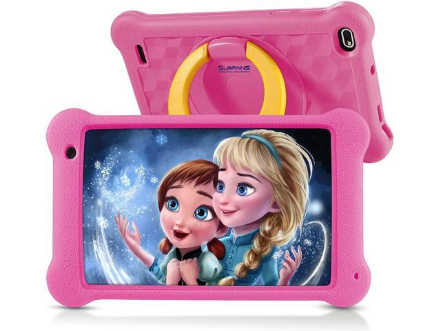 Surfans Kids Tablet, 7 inch IPS HD Display, 2GB RAM, 32GB ROM, WiFi Android Tablets for Kids with Kids-Proof Case, Pink