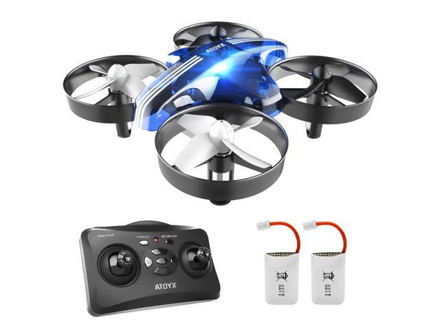 ATOYX AT-66 Mini Drone for Kids and Beginners,Boy girl Portable Remote Control RC Quadcopter Drone Toy gift, Altitude Hold, 3D Flips,with 2 Batteries