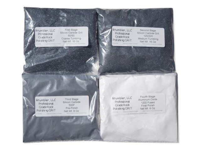 Rock Tumbler Grit for 15 Pound Tumbler