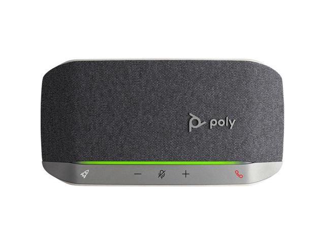 Poly - Sync 20 USB-C Personal Smart - Speakerphone (Plantronics) - Connect to Cell Phone via - Bluetooth and PC/Mac via USB-C -Cable - Works with Teams, Zoom & more