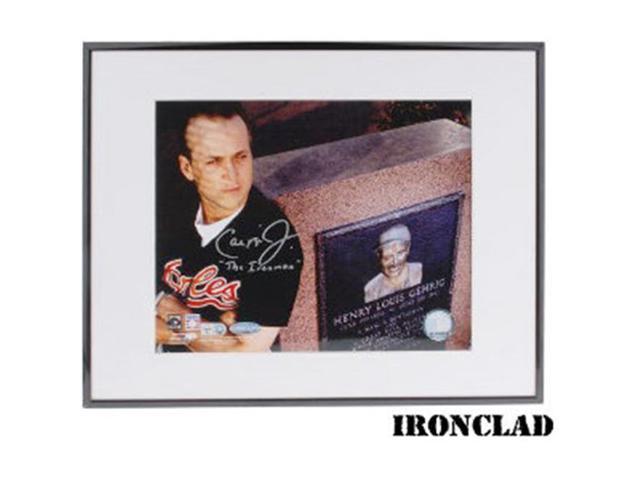 Cal Ripken, Jr. signed Baltimore Orioles 8x10 Photo Ironman Custom Framed- MLB Hologram