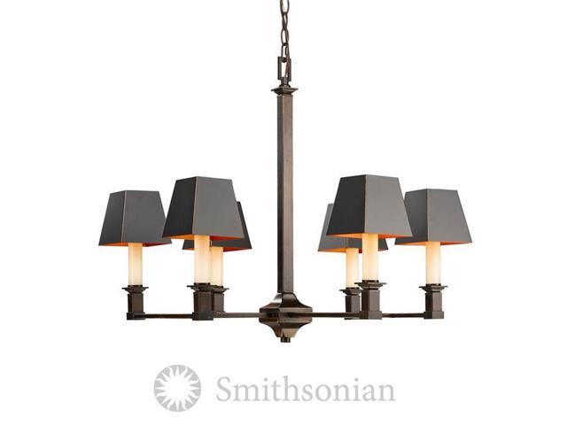 Golden Lighting 5907 6 Cdb Blk Bradley Light Chandelier Bronze Black Metal Shade Newegg Com Golden Lighting 5907 6 Cdb Blk Bradley Light Chandelier Bronze Black