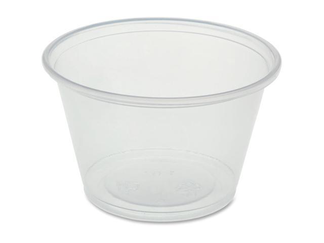 Genuine Joe Portion Cups 4oz. 50BG/CT Clear 19067
