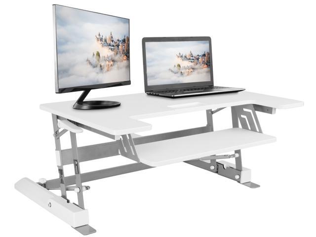 Vivo Height Adjustable Standing Desk Monitor Riser Tabletop Sit To