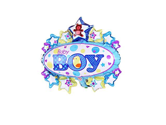 Global Bargains  Home  Foil Boy English Letter Pattern 