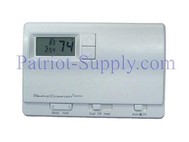 Icm Controls Sc3000l Simple Comfort Programmable Thermostat