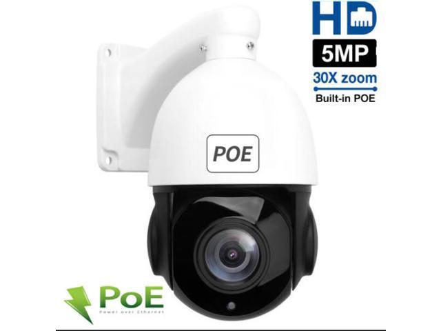4.5/" POE 1080p HD Onvif Network Outdoor 2MP 10X Mini PTZ Camera IP Speed Dome