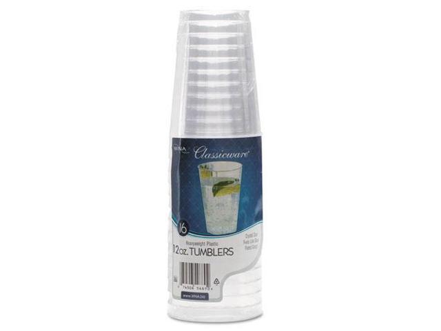 Wna RSCC121516 Plastic Classicware Tumblers, 12 oz.