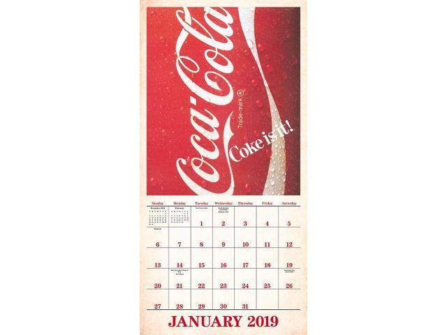 Photo 1 of ***2019** (2 PACK) Coca Cola Wall Calendar (2019)