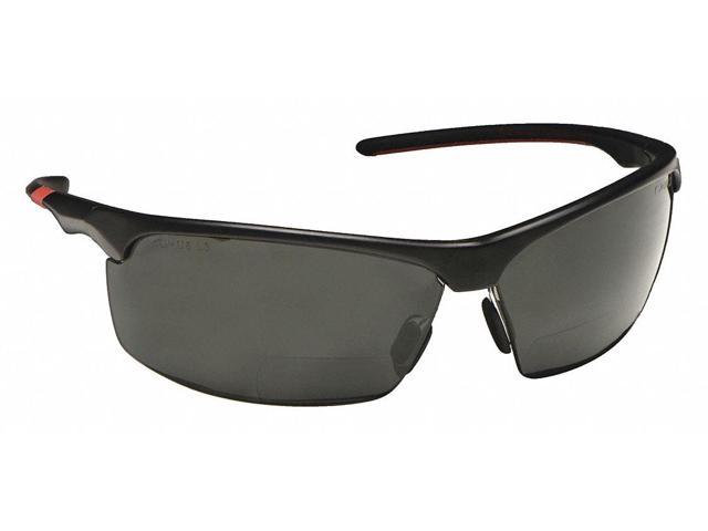 Eyedefend Xyl 150p Safety Reader Glasses Smoke Polarized
