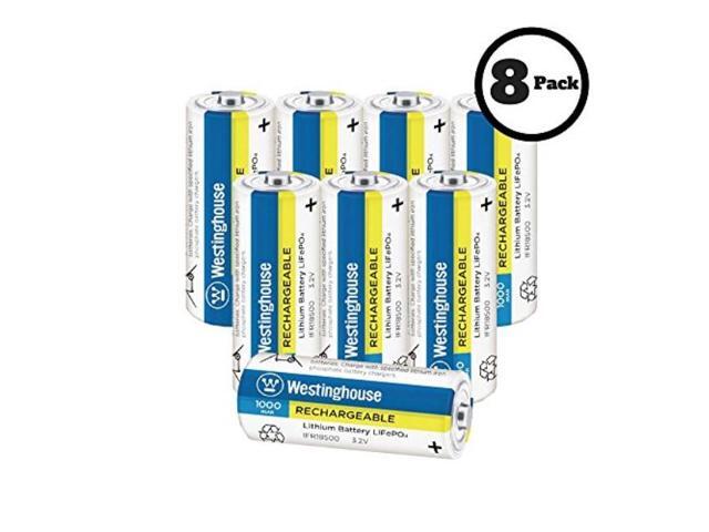 Westinghouse Battery Ifr 18500 3 2v 1000 Mah Lithium Iron Phosp Not Available See Similar Items Below