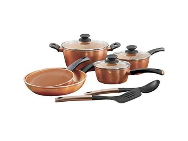 Gibson Overseas - 123868.10 - 10pc induction Copper cookware