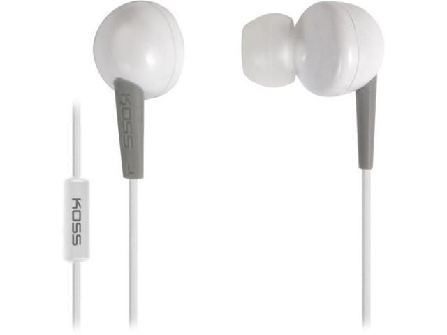 KOSS White KEB6IW 3.5mm Connector Earbud In Ear Bud