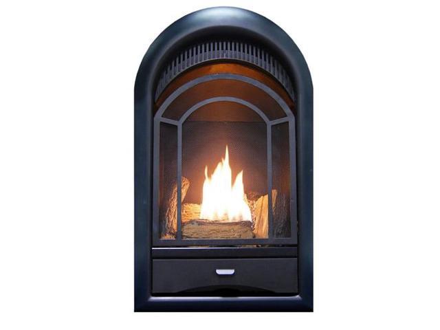 Procom Ventless Fireplace Insert Thermostat Control Arched Door 10 000 Btu Model Pcs100t Newegg Com