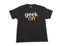 Limited Edition Geek On Black T-Shirts Large
