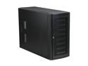 DYNAPOWER USA EJ-SR08-B Black 1.0 mm SECC Pedestal Server Case 8 External 5.25" Drive Bays