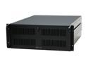ARK 4U600PS Black Steel 4U Rackmount Server Case with AcBel 400W Power Supply 3 External 5.25" Drive Bays