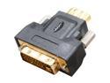 SYBA CL-ADA31011 Gold-plated HDMI Female to DVI-I Male Adapter - OEM