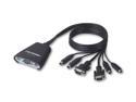 BELKIN F1DK102P 2-Port Compact KVM Switch with Cables
