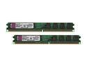 Kingston ValueRAM 2GB (2 x 1GB) 240-Pin DDR2 SDRAM Unbuffered DDR2 800 (PC2 6400) Dual Channel Kit Desktop Memory Model KVR800D2N5K2/2G