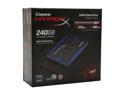 Kingston HyperX SH100S3B/240G 2.5" 240GB SATA III MLC Internal Solid State Drive (SSD) (HyperX Upgrade Kit)