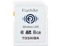 Toshiba FlashAir 8GB Wireless Flash Memory SD Card 050332409323