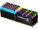 G.SKILL TridentZ RGB Series 32GB (4 x 8GB) 288-Pin DDR4 SDRAM DDR4 4000 (PC4 32000) Desktop Memory Model F4-4000C17Q-32GTZR