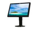 HP Compaq L240w Black 24" 5ms  Height & Pivot Adjustable Widescreen LCD Monitor 300 cd/m2 DC 20000:1 (1000:1)