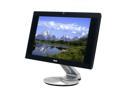 ASUS PW201 Black-Silver 20" 8ms DVI Widescreen Glossy Anti Glare LCD Monitor with Pivot and Swivel Adjustments 350 cd/m2 800:1 Built in Speakers