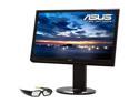 Asus VG236H 23" 1920 x 1080 Full HD HDMI Multimedia Height & Swivel Adjustable WideScreen LCD 120Hz 3D Monitor 400 cd/m2 100,000:1 (ASCR)