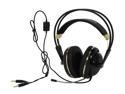 SteelSeries Siberia V2 3.5mm Connector Circumaural Full-Size Gaming Headset - Black and Gold