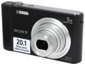 SONY Cyber-shot W800 Black 20.1 MP 5X Optical Zoom Digital Camera
