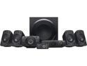  Logitech Z906 5.1 Surround Sound Speaker System - THX, Dolby  Digital and DTS Digital Certified - Black : Electronics