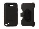 OtterBox Defender Black Solid Case For Samsung Galaxy Note 2 77-23996