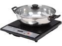 TATUNG TICT-1502MW Portable Induction Cooktop with Stainless Steel Pot (Latest version)