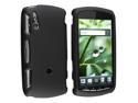 Snap-on Rubber Coated Case compatible with Sony Ericsson R800i Xperia Play, Black