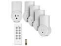 Etekcity® 5 Pack Wireless Remote Control AC Electrical Power Outlet Light Switches Plug Sockets Plates Switch with Remote (Battery Included)