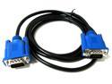 5FT SVGA VGA M/M LCD LED Monitor BLUE VGA Cable Male to Male