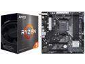 NeweggBusiness - AMD Ryzen 5 5500 CPU bundle with ASRock B450M/AC